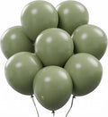 AFTERLOON® Biodegradable Balloons Sage Green 12 Inch 100 Pack, Matte Color Thickened Extra Strong Latex Helium Float, for Baby Shower Gender Reveal Garland Arch Wedding Birthday Party Decorations