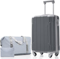 Merax Luggage Set 3 Piece, 20 Inch Carry on Spinner Suitcase with Corner Guards, Lightweight Durable, Airline Approved for Business or Weekend Travel