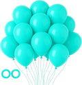 105pcs Teal Balloons 12inch Party Latex Balloons for Boys Girls Birthday Baby Shower Gender Reveal Wedding Sunflower Party Decorations