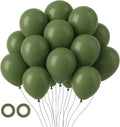 105pcs Sage Green Balloons 12inch Olive Green Balloons for Birthday Graduation Baby Shower Wedding Anniversary New Year Party Decorations