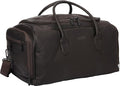 Kenneth Cole REACTION Duff Guy Colombian Leather 20" Single Compartment Top Load Travel Duffel Bag, Brown