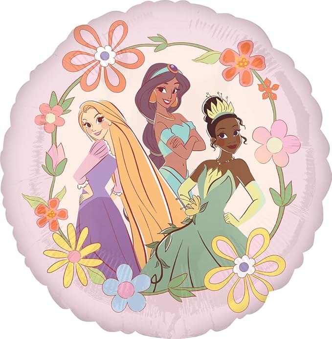 Princess Theme 3rd Birthday Party Supplies 8 Princesses Balloon Bouquet Decorations