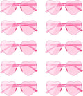 AEAHALY Heart Sunglasses for Women and Men Rimless Heart Shaped Sunglasses Bachelorette Bride Party Accessories