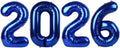 2026 Navy Blue Number Balloon, 40 Inch Balloon, New Years Eve Decorations, Balloons for New Years Eve Party Supplies 2026, Graduation Decoration, 2 6 20 26 Birthday Parties