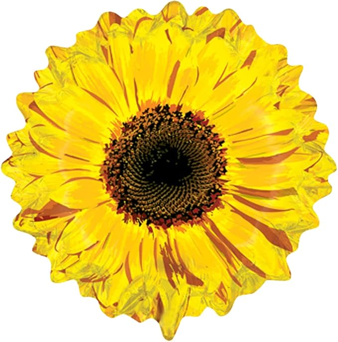 Yellow Sunflower 24" Foil Party Balloon