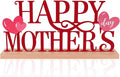 COCHIE Metal Happy Mother's Day Sign, Mothers Day Decorations for Home, Shelf, Mantel, Indoor, Mothers Day Gifts for Mom from Daughter Son, Mother Day Table Top Party Decoration (Mother's Day)