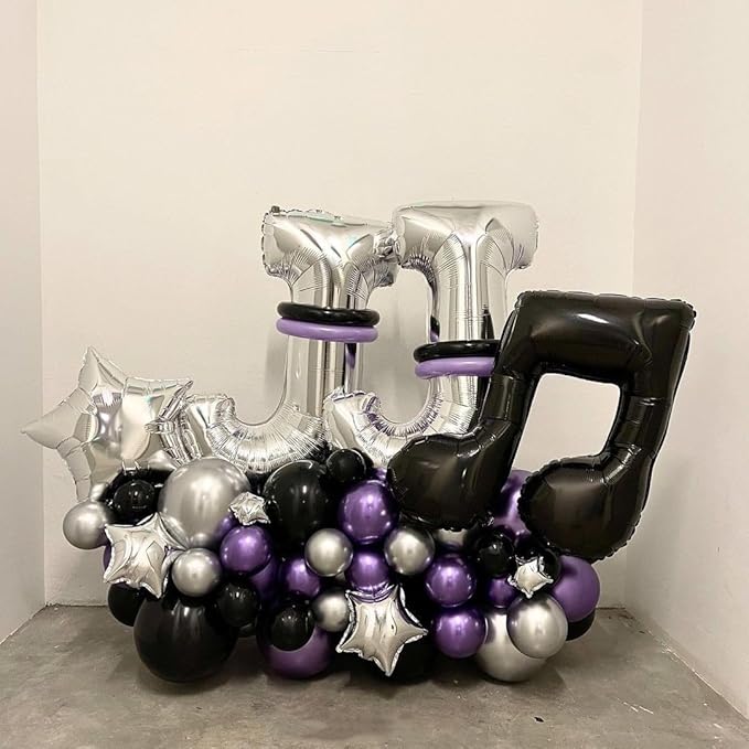 Silver Letter J Balloons 40 inch Large Alphabet J Balloons Silver Helium Foil Letter Balloon Banner for Birthday Party Anniversary Wedding Decoration
