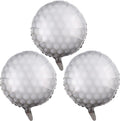 Golf Balloons Golf Ball Foil Balloons for Golf Birthday Graduation Party Supplies Decorations Sports Theme Party Favors Decorations Balloon Party 3pcs
