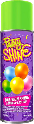 Party Shine Balloon Shine Spray, Silicone Spray for Latex Balloons, Balloon Spray Shine, Waterproof, Fragrance-free and Less Slippery Formula, Perfect for Balloon Décor, Parties, Events, 8oz (1 Pack)