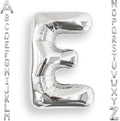 AULE 40 Inch Big Letter Balloon Silver E Large Foil Helium Alphabet Balloons A-Z for Birthday Anniversary Graduation New Year Party Decoration Supplies