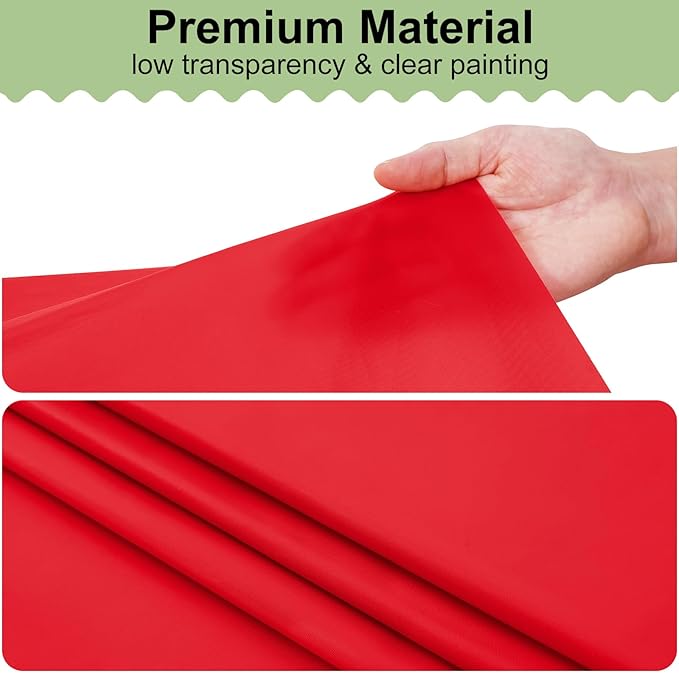 misaya 6 Packs Christmas Disposable Plastic Table Cloth, 54 x 108 Inch Waterproof Rectangle Tablecloth, Leakproof & Sturdy Decorative Table Covers for Easter, Picnic, Party and Outdoor, Red