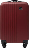 Travelers Club Cosmo Luggage, Rhubarb Red - 20 Inch, 20-Inch