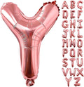 Lovoir 40 Inch Large Rose Gold Letter Y Balloons Big Size Jumbo Mylar Foil Helium Balloon for Birthday Party Celebration Decorations Alphabet Rose Gold Y