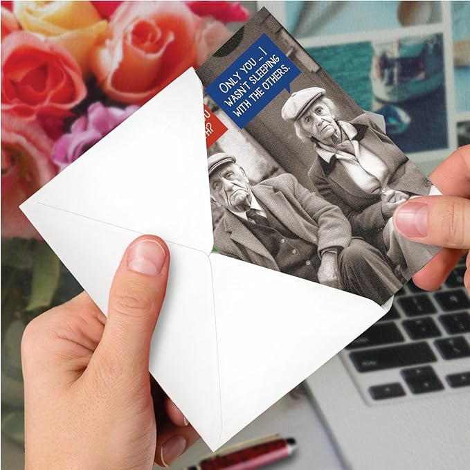 NobleWorks Funny Birthday Greeting Card with 5 x 7 Inch Envelope (1 Card) Bday Wasn't Sleeping C10074BDG