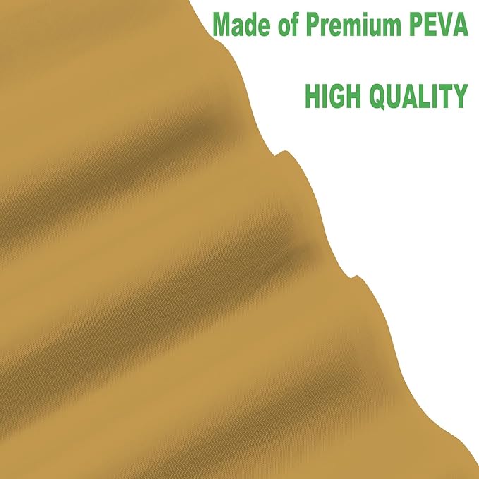 Plastic Gold Tablecloths 3 Pack Disposable Table Covers 54 x 108 Inch Golden Table Cloths for Fall Parties Harvest Graduations Anniversary Thanksgivings Weddings, Fits 6 to 8 Foot Rectangle Tables
