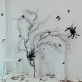 190cm/74.8inch Artificial Creepy Flexible Tree Branches Faux Grape Vines Garland Twigs with Moss Wood Craft for Halloween Door Wall Hanging Haunted Mansion Theme Outdoor Mantel Yules Decoration (2)