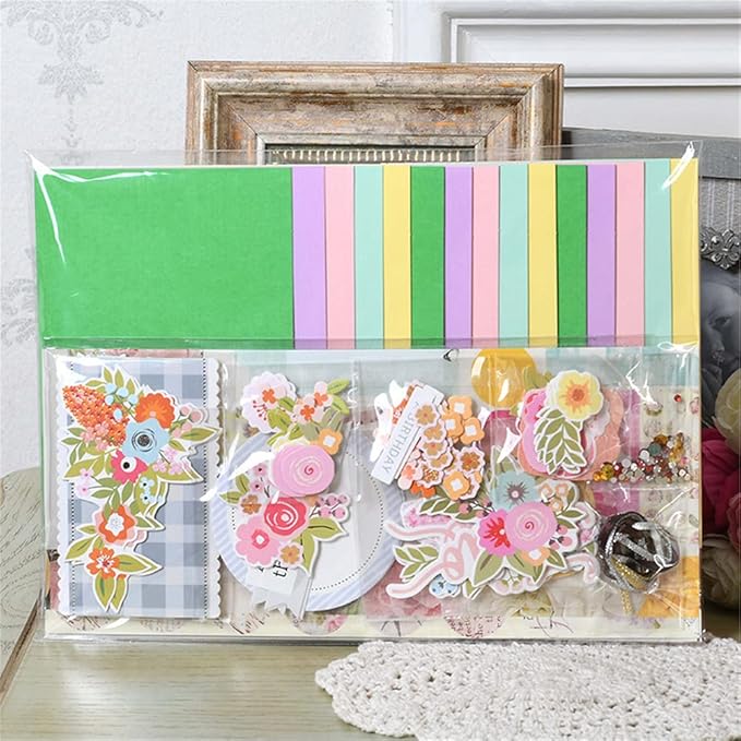 Gigicloud Diy Greeting Card Kits, Paper Greeting Card Set Handmade Diy Making Material Set For Birthday Invitation, Thanksgiving Christmas Holiday Baby Shower 15 Cards + 15 Envelopes