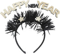 BinaryABC Happy New Year Headband Tiara,New Year Eve Hair Accessories,2026 New Years Party Favors Supplies