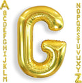 AULE 40 Inch Big Letter Balloon Gold G Large Foil Helium Alphabet Balloons A-Z for Birthday Anniversary Graduation New Year Party Decoration Supplies