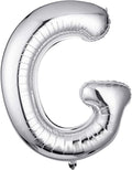 Letter Balloons 40 Inch, Single Silver Letter G Balloons Aluminum Hanging Foil Film Balloon for Baby Shower, Wedding Anniversary, Graduation, Birthday Party Decoration