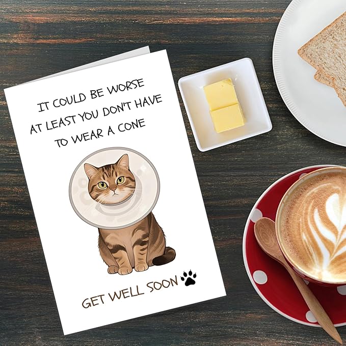 Funny Get Well Soon Cards Gifts For Women Feel Better Thinking of You Humor Speedy Surgery Recovery Him Her Friends Mother