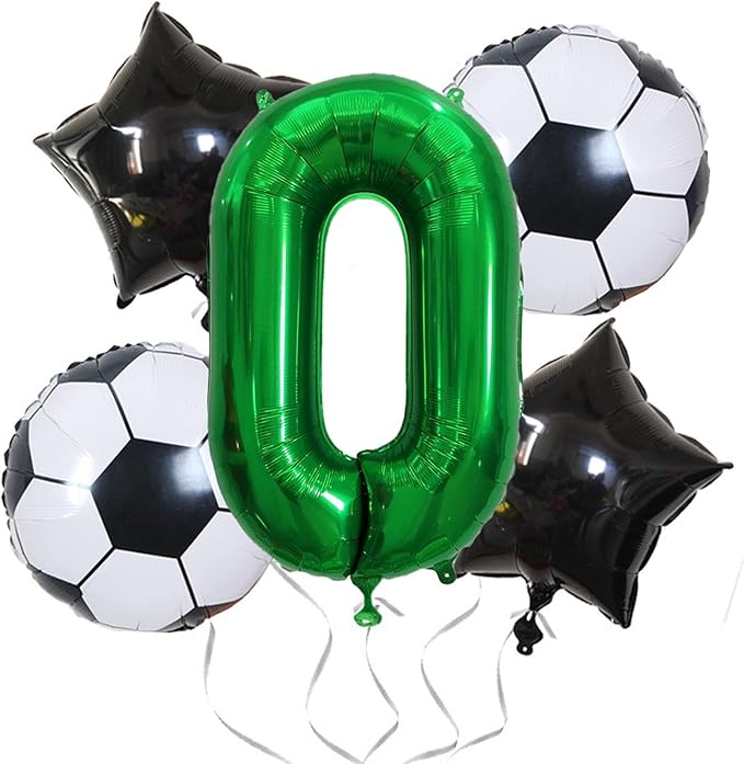 Number Balloons Green Party Balloon - Giant Number 0 Balloon, 40 Inch Large Balloon for St. Patrick's Day Games Theme Birthday Decoration, Girls Boys Party Supplies
