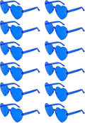 12/20Pcs Heart Shaped Sunglasses for Women, Party Favors Glasses for Wedding, Galentines, Valentines Decorations