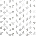 Spakon 65 Feet Glitter Star Paper Garland Banner Hanging Decoration Star Streamers Double Side 2026 Graduation Decorations for Wedding Birthday Festival New Year Party Decoration (Glitter Silver)