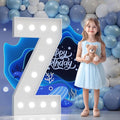 Big Marquee Light-up Letter Decorations: 4 Feet Tall Large Letters Y Marry Me Proposal Gender Reveal Alphabet 4FT Sign Graduation Party Wedding Engagement Anniversary HOCO Decor Mosaic Balloon
