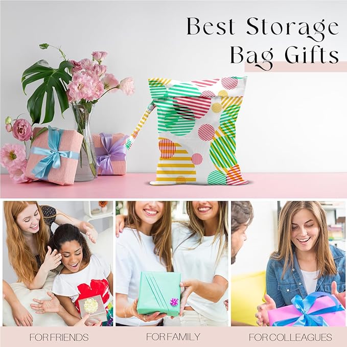 Wet Bag, Wet Dry Bag, For Swimsuit Travel Vacation Beach Pool Weekend Trip Gifts, for Women Friends Bestie Gifts