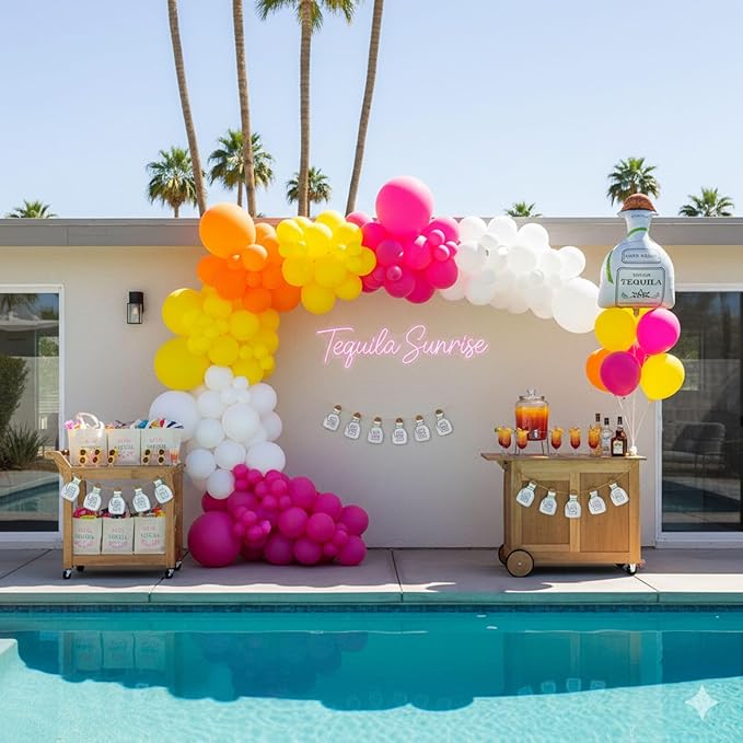 Giant 30" Tequila Balloon (set of 1) Tequila Party Decorations, 21st Birthday, Margs and Matrimony Bachelorette, Margarita Balloons, Cinco de Mayo