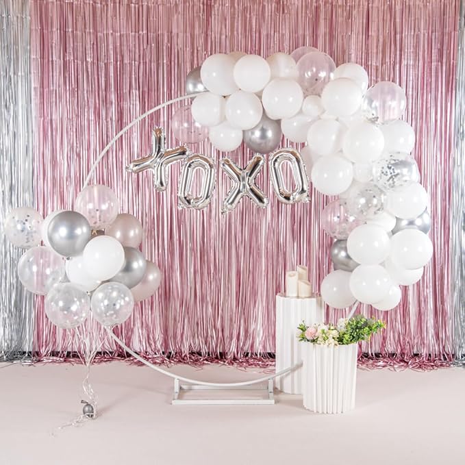 Restaurantware-Balloonify 16 Inch Letter Balloon, 1 Alphabet Party Balloon - Letter X, Self-Sealing, Silver Foil Mylar Finish, Hanging Loop, Decoration For Birthday, Wedding, Or Graduation