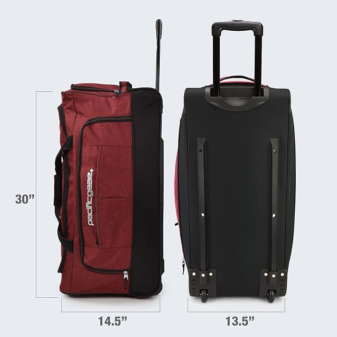 Pacific Gear Duffel Bag with Rolling Wheels