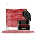 Brew Glitter Edible Glitter for Drinks, Cocktails, Beer, Garnish & Beverages (Maroon, 4 Grams)