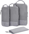 BAGSMART 6 Set /4 Set/2 Set Compression Packing Cubes for Travel, Lightweight Luggage Organizer Bags, Durable Space Saver Bags Travel Essentials