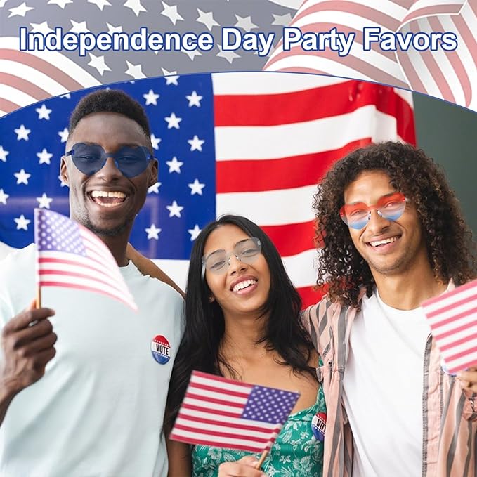 Heart Sunglasses 12/18/24 Pcs Heart Shaped Glasses for Women Cute Funny Party Glasses Party Favors Accessories