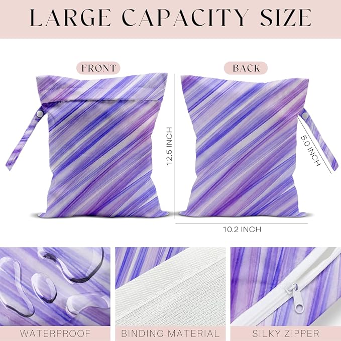 Wet Bag, Wet Dry Bag, For Swimsuit Travel Vacation Beach Pool Weekend Trip Gifts, for Women Friends Bestie Gifts
