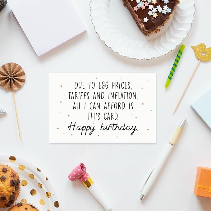 Funny Birthday Card, Hilarious Birthday Card&Gift for Women, Men, Dad, Mom, Coworker, Boss, Bestie, Sister, Brother. Unique Birthday Decor for Him Her