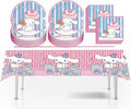 41 pcs Pink Cat Party Decoration Hello Cat Pink Kite Including 1pc Tablecover 20 pcs 7 inches Plates and 20 pcs 6.5 inches Napkins Cat Theme Birthday Party Decoration Favor Sets (41pcs dog 2)