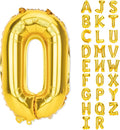 Gold Letter Balloons 40 Inch O Balloon Letters O Alphabet Balloons Giant Letters With Straw Big Balloons Foil Large Gold Balloons For Birthday Party Decorations Wedding Thanksgiving Christmas Balloons