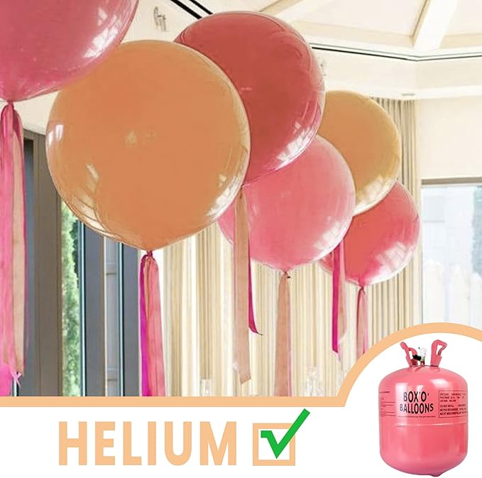 PartyWoo Nude Balloons 4pcs 36 Inch Apricot Fall Neutral Boho Latex Balloons for Jungle Safari Thanksgiving Boy Baby Shower Birthday Anniversary Neutral Themed Party Decorations Brown-Y103
