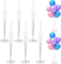 JOYYPOP 6 Sets 28 Inch Balloon Stand Kit, Balloon Holder Stickers Table Decoration Party Birthday Wedding Supplies Accessories