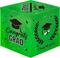 Graduation Card Box, 2026 Graduation Party Decorations, Card Boxes for Graduation 2026, Graduation Box Holder, Grad Box for Gift and Cards, Card Box for Graduation Party Supplies Party Favors, Green