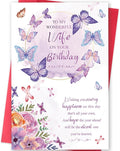 Happy Wife Birthday Card from Husband, Best Birthday Gifts for Her, Funny Wife Birthday Gift Ideas