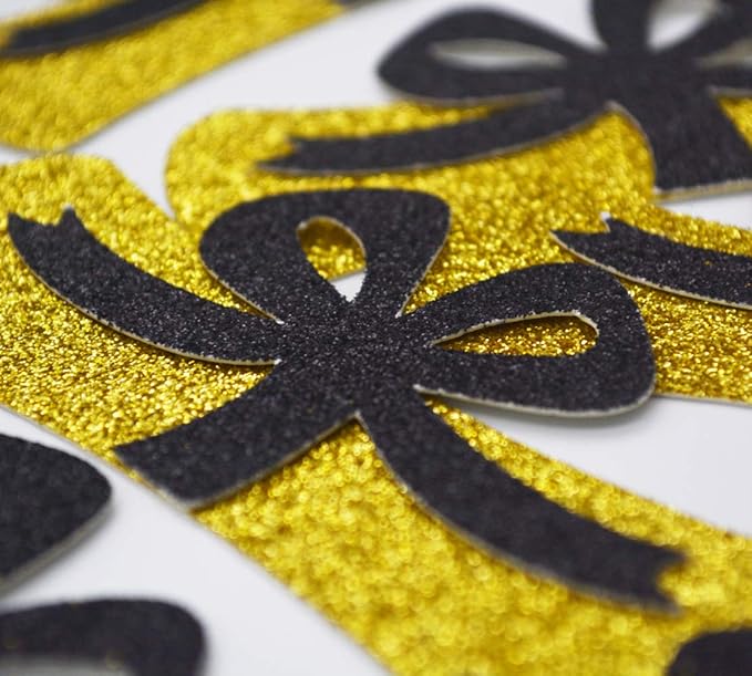 Qttier Diploma Confetti, 12pcs 4 inches Graduation Centerpeices Congrats Grad Party Decorations Graduation Table Decor Class of 2026 High School College Grad Party Supplies (Gold & Black)