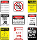 9Pcs Retirement Party Decorations Signs Table Centerpieces Funny Retirement Gifts for Women & Men Picture Props Door Windows Wall Decor Retirement Party