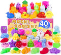 40 Pack Easter Basket Stuffers, Squishy Toys, Mochi Squishy Party Favors for Kids,Kawaii Squishies,Treasure Box Toys for Classroom Prizes, Easter Basket Gifts Goodie Bags Fillers Birthday Gift