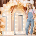 Ledido 4FT Marquee Light Up Numbers 10, Marquee Numbers 4 Feet Tall for Birthday, Anniversary,Graduation Party Decorations,Big 10th Birthday Number for Party Decor,Warm White Large Lighted Number 10