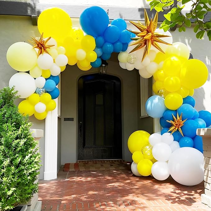 Yellow Balloons, 66pack 12inch Yellow Latex Party Balloons for Graduation, Wedding, Birthday, Gender Reveal, Baby Shower, Anniversary, Sunflower and Honeybee Theme Party Decorations