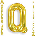 AULE 40 Inch Big Letter Balloon Gold Q Large Foil Helium Alphabet Balloons A-Z for Birthday Anniversary Graduation New Year Party Decoration Supplies